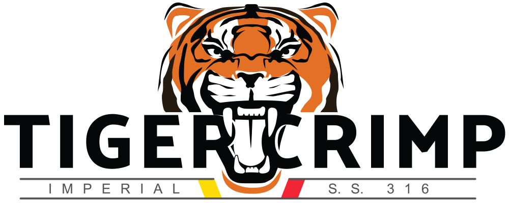 TigerCrimp Logo Imperial SS316 TigerCrimp Logo Imperial SS316